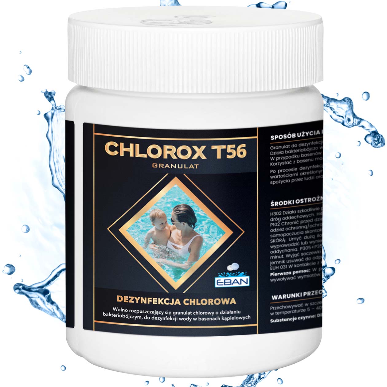 Chlorox T56 granulat 0,5kg EBAN