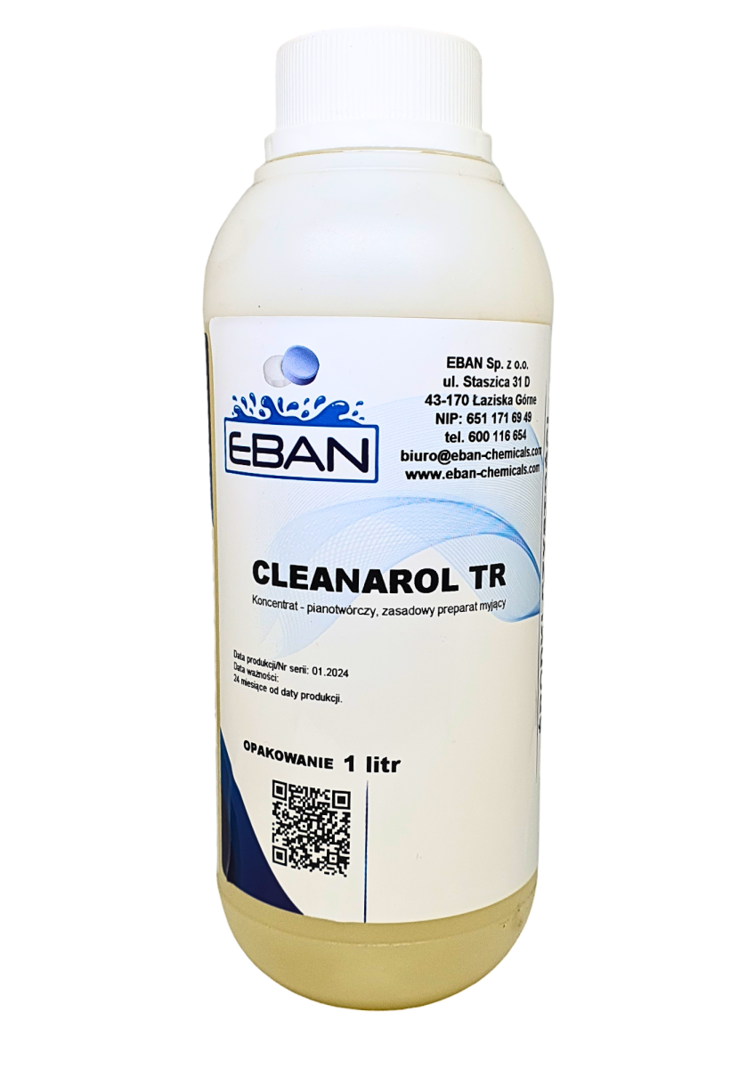 Cleanarol TR zasadowy środek do czyszczenia basenów, 1 L