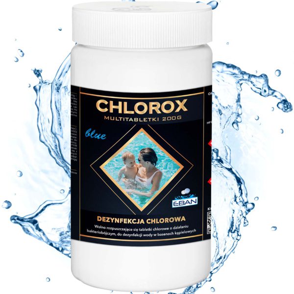 Chlorox Multitabletki 200 g BLUE