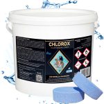 Chlorox Multi tabletki chlorowe BLUE niebieskie 200g 3kg dezynfekcja chlorowa EBAN