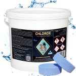 Chlorox Multi tabletki chlorowe BLUE niebieskie 200g 5kg dezynfekcja chlorowa EBAN