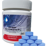 Chlorox Multitabletki 20g BLUE wolno rozpuszczające się do dezynfekcji wody NTCE, 1 kg