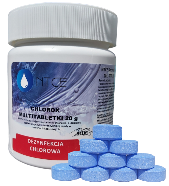 Chlorox Multitabletki 20 g BLUE NTCE