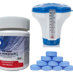 Multitabletki 20g BLUE 0,5 kg + boja z termometrem