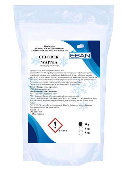 Chlorek wapnia 3 kg