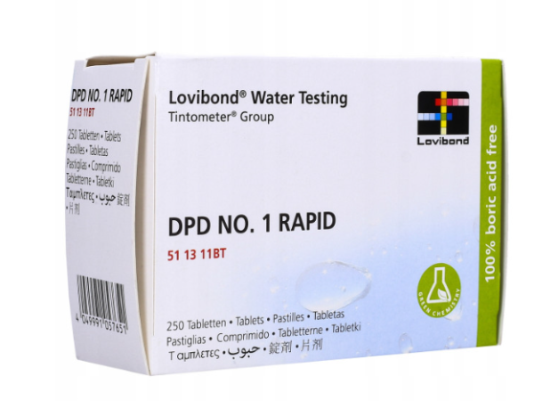 DPD1 Rapid — tabletki do testera chloru wolnego