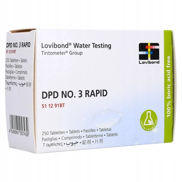 DPD3 Rapid — tabletki do testera chloru całkowitego