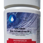 Chlorox Multitabletki chlorowe 20 g o działaniu bakteriobójczym do dezynfekcji wody NTCE, 0,5 kg