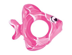 Koło do pływania Rybka - różowa