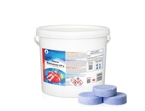 Chlorox Multitabletki 200 g BLUE 3 kg